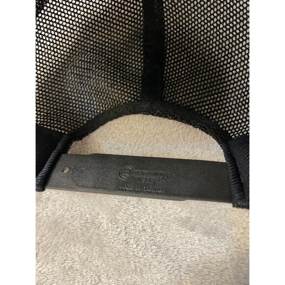 Vintage BPOE Elks Trucker Hat Black Mesh Snapback Loyalty Day DeerTrail Colorado - Picture 4 of 7